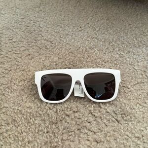 Alaia 54MM Square Sunglasses Size OS Color White Grey